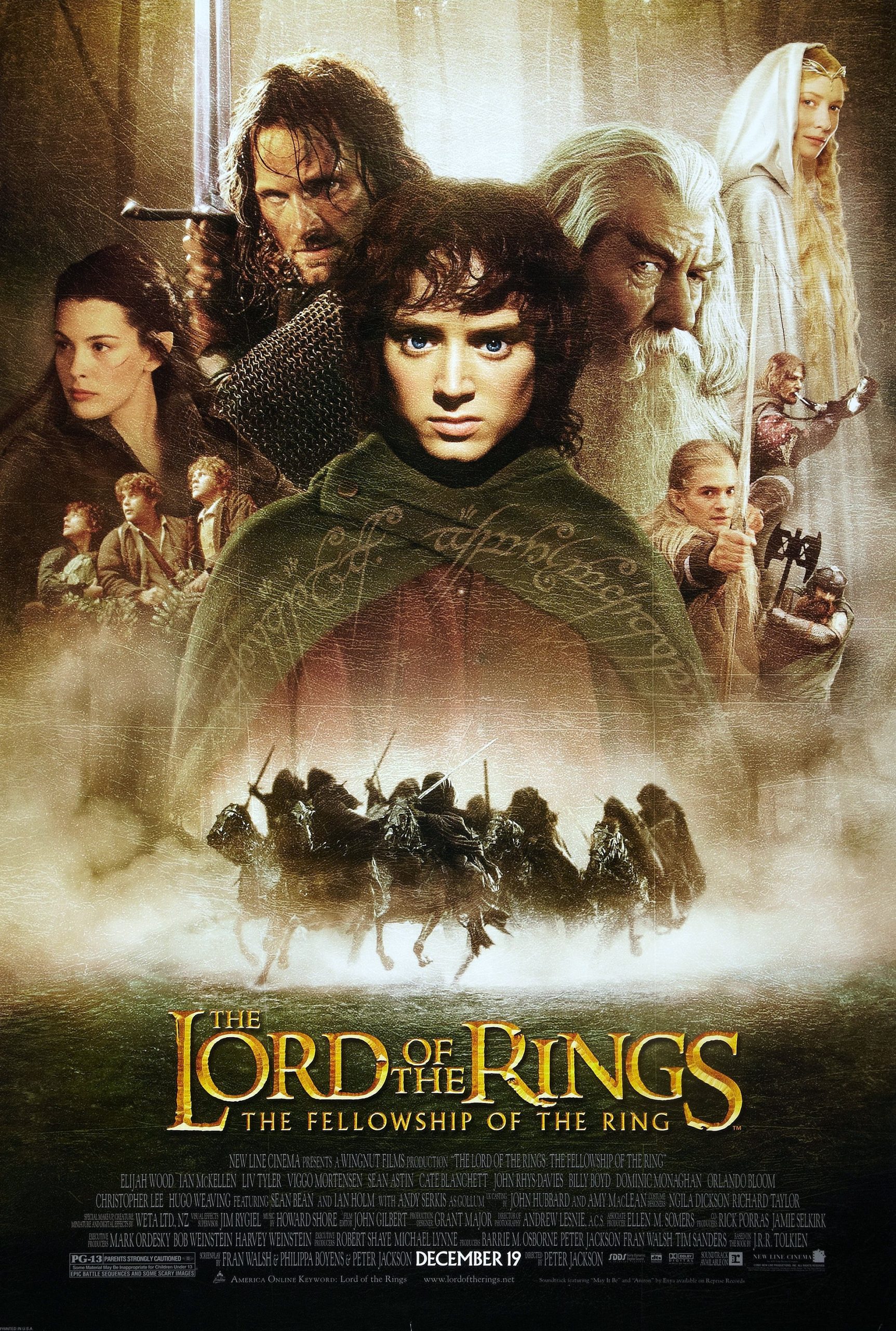 The Lord of the Rings: The Fellowship of the Ring 2001 ارباب حلقه‌ها ۱: یاران حلقه