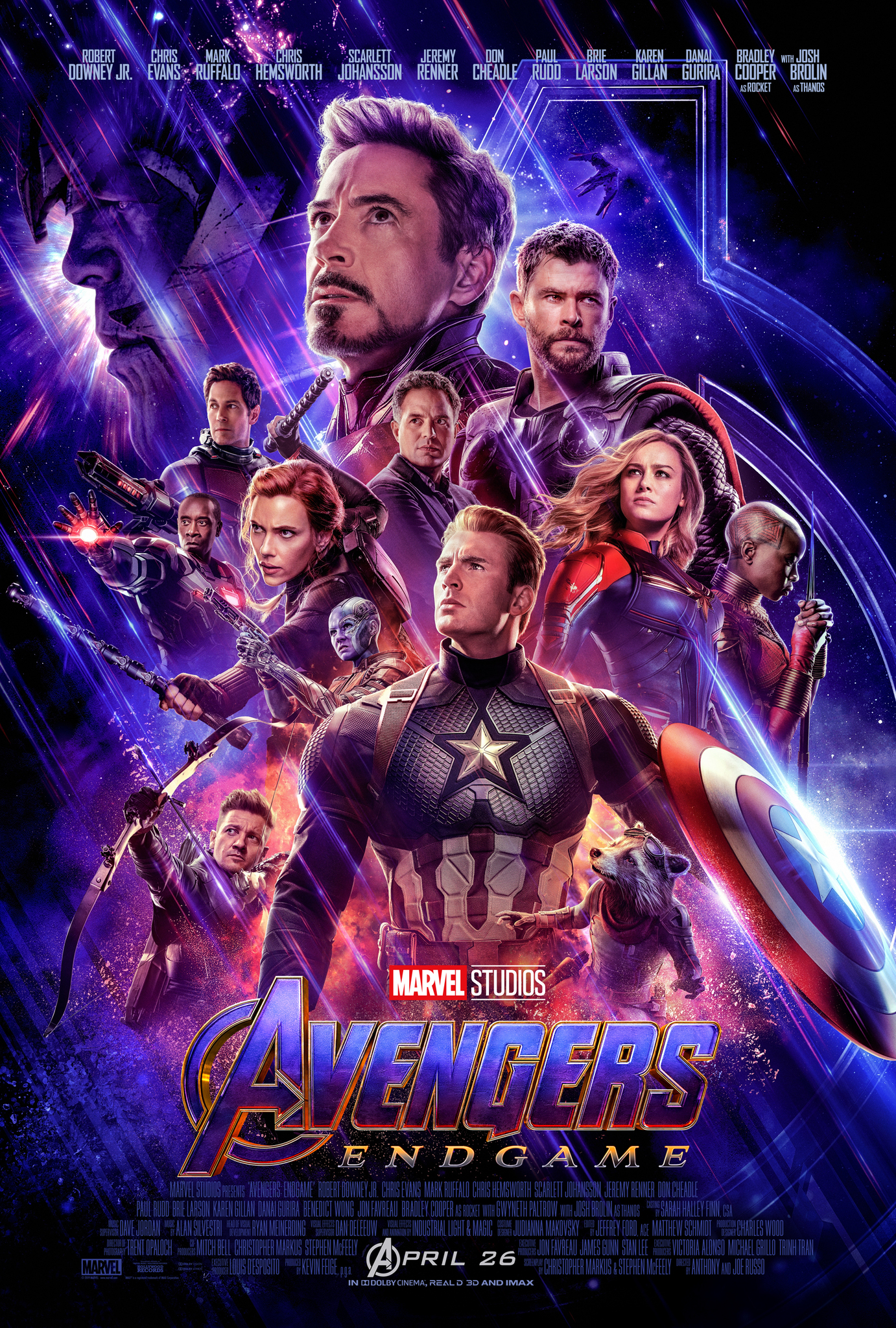 Avengers: Endgame 2019 انتقام‌جویان: پایان بازی